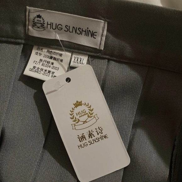 Grey skirt / Gray skirt - Picture 6 of 8